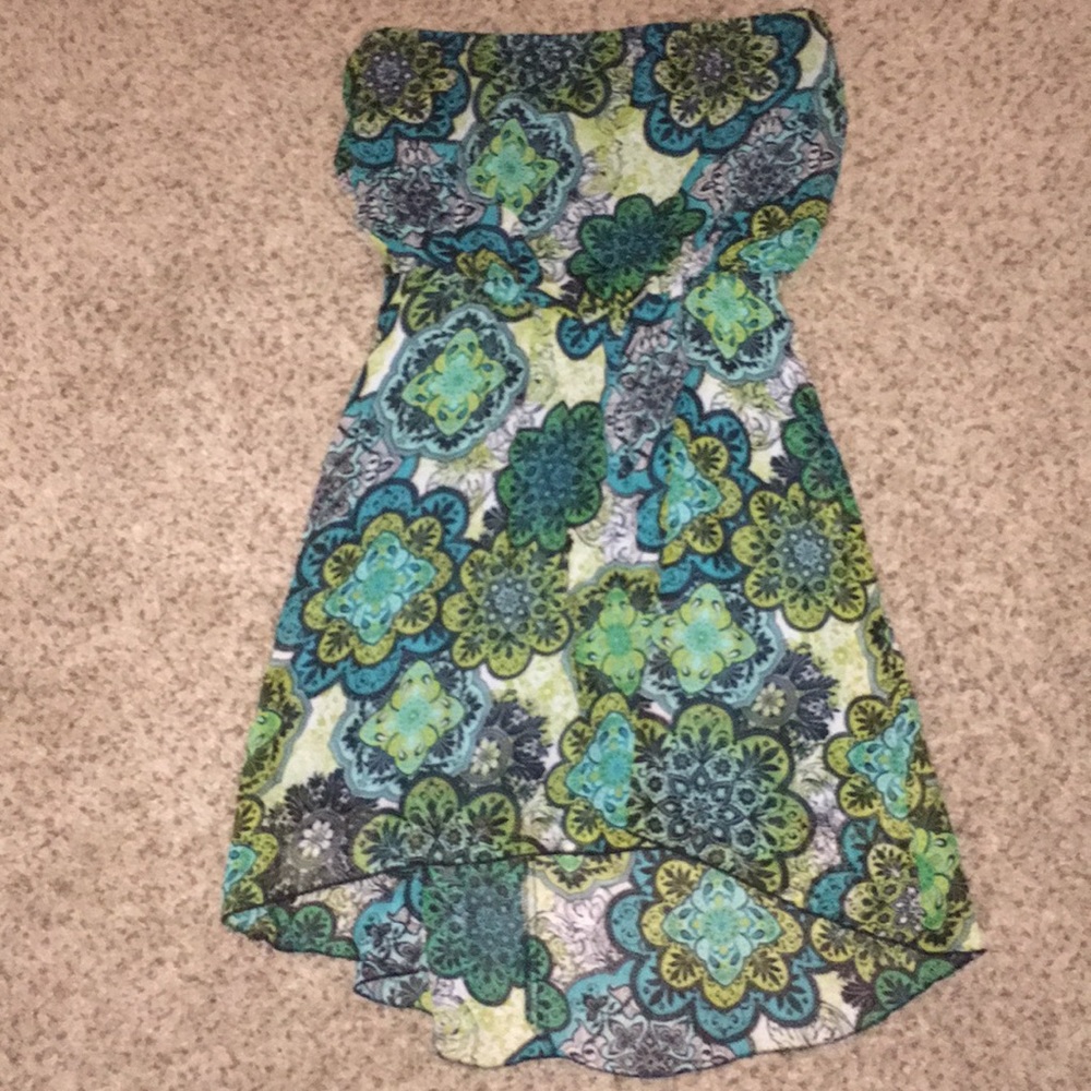 Strapless dress